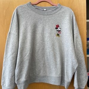 Gap Minnie Mouse crop sweater size large